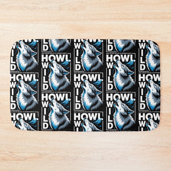 Item preview, Howling Wolf – Bold Graphic Outdoor Camping Adventure Design designed and sold by Taans-Creation.