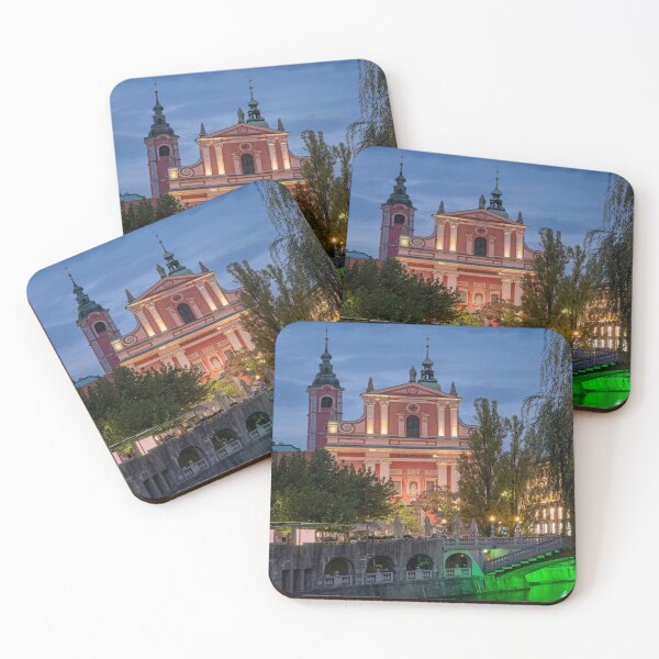 Item preview, Church and Triple Bridge Ljubljana Slovenia 2 designed and sold by PhotoArt by Joan Carroll.