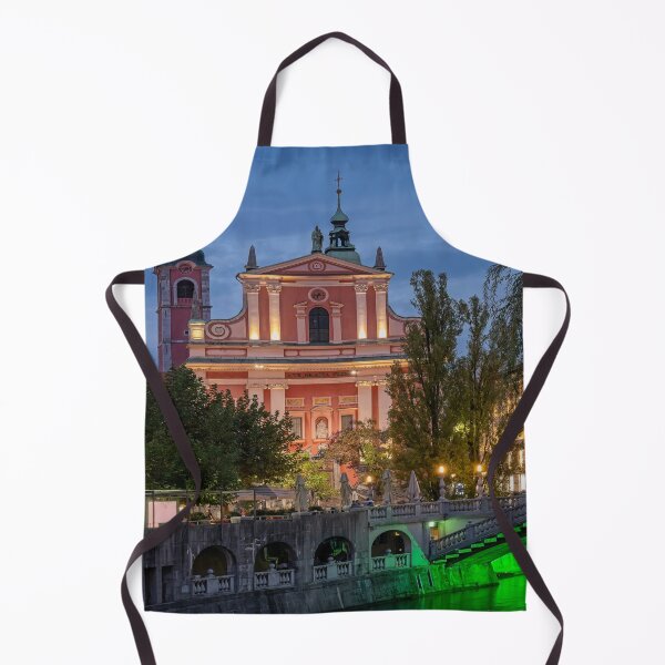 Item preview, Church and Triple Bridge Ljubljana Slovenia 2 designed and sold by PhotoArt by Joan Carroll.
