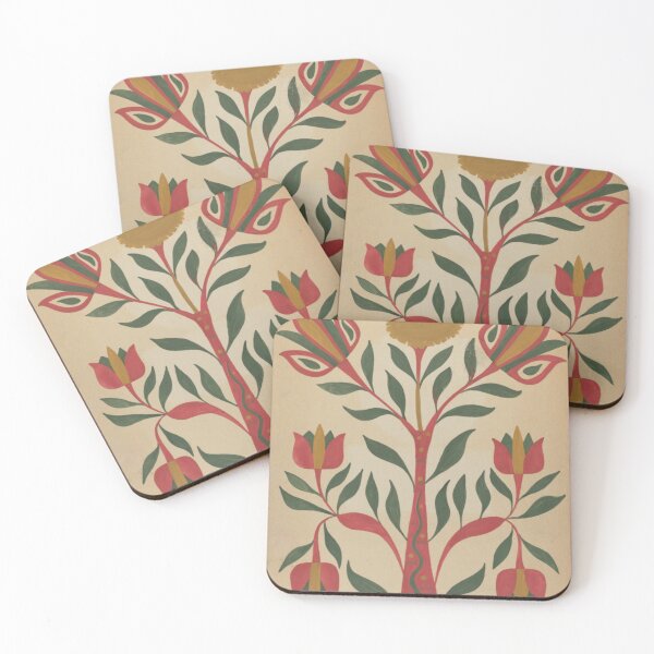 Item preview, Folk Flowers designed and sold by BlueSpecsStudio.