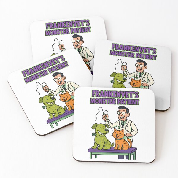 Item preview, Frankenvet’s Monster Patient – Funny Halloween Vet Cartoon Dog & Cat Design designed and sold by Bettybee00.