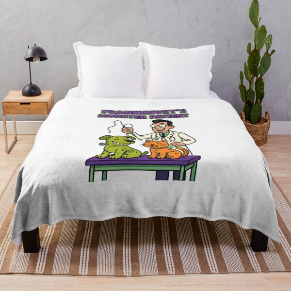 Item preview, Frankenvet’s Monster Patient – Funny Halloween Vet Cartoon Dog & Cat Design designed and sold by Bettybee00.