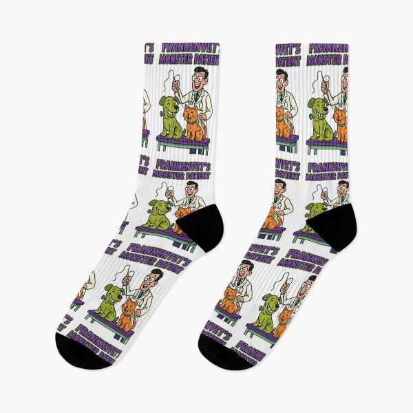 Item preview, Frankenvet’s Monster Patient – Funny Halloween Vet Cartoon Dog & Cat Design designed and sold by Bettybee00.