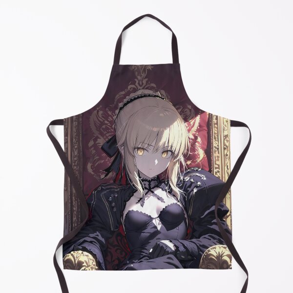 Item preview, Saber Alter Fate Stay Night Anime Girl Gothic Throne designed and sold by riadjamai.