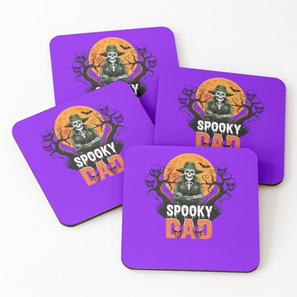 Item preview, Spooky Dad Skeleton Halloween T-Shirt – Funny Scary Father Costume Tee designed and sold by Nickkhunsmile.