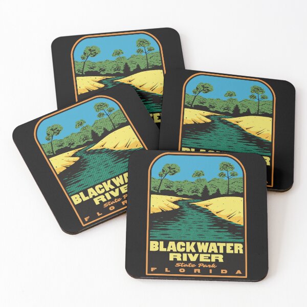 Item preview, Blackwater River State Park Florida Retro designed and sold by HalpinDesign.