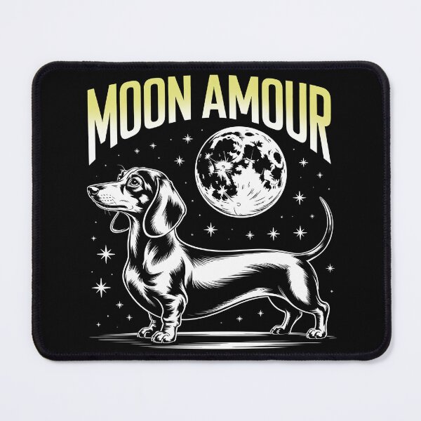 Item preview, Moon Amour Dachshund - Celestial Wiener Dog designed and sold by lalasine.story.