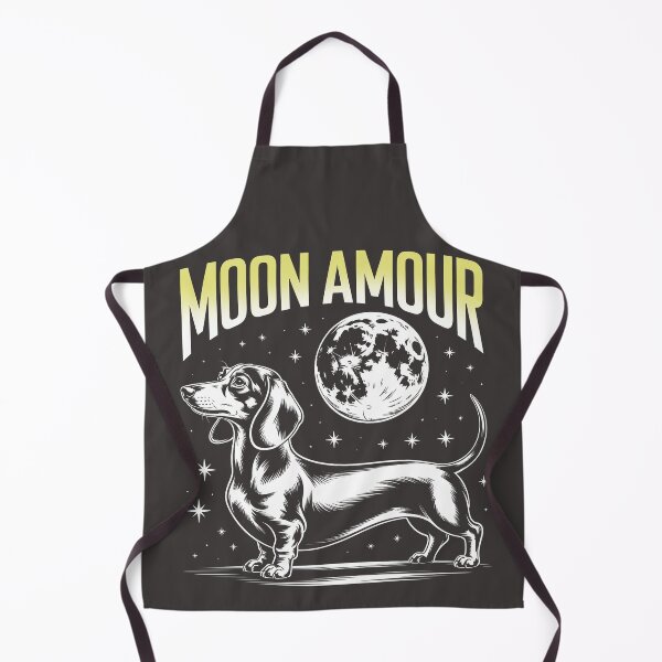 Item preview, Moon Amour Dachshund - Celestial Wiener Dog designed and sold by lalasine.story.