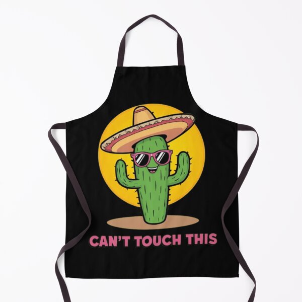 Item preview, Can’t Touch This Funny Cactus Design designed and sold by MemeMakersLab.