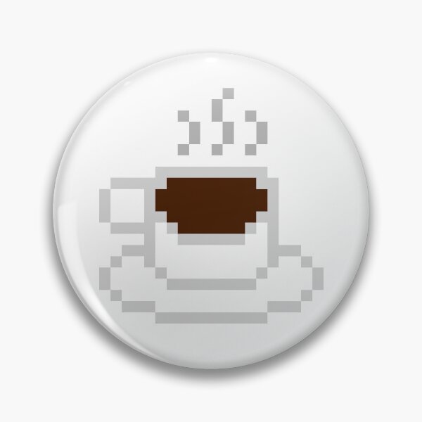 Item preview, Pixelated Cup Of Cofe designed and sold by tranquil-haven.