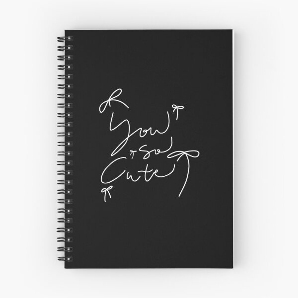 Item preview, You So Cute Aesthetic Print Calligraphy designed and sold by RiebbonzzArt.