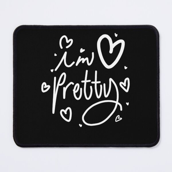 Item preview, I'M Pretty Print Calligraphy designed and sold by RiebbonzzArt.