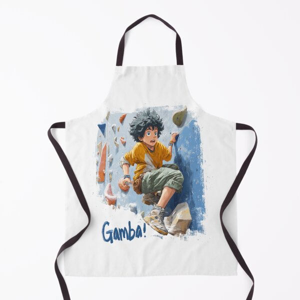 Item preview, Anime Rock Climber – Gamba! Inspiring Sports Art designed and sold by BeetleDots.