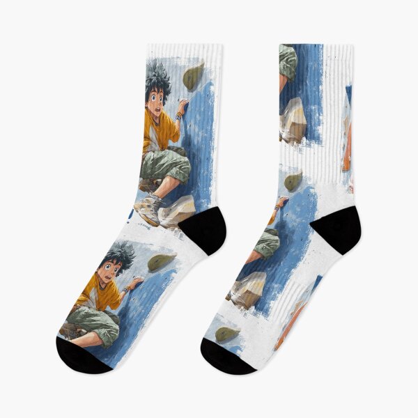 Item preview, Anime Rock Climber – Gamba! Inspiring Sports Art designed and sold by BeetleDots.
