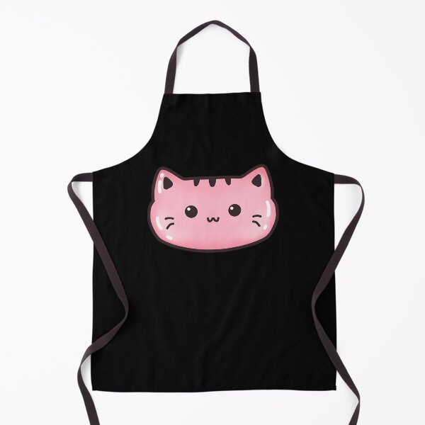 Item preview, Kawaii Pink Cat designed and sold by RiebbonzzArt.