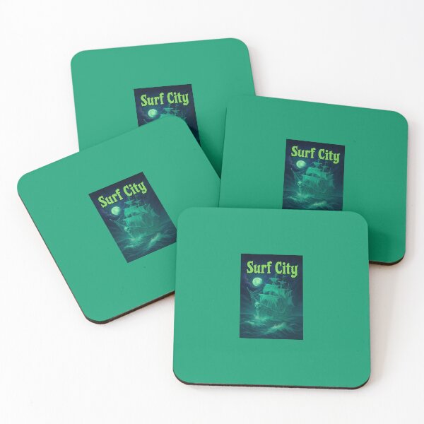 Item preview, Surf City  designed and sold by Broken Antler Designs .