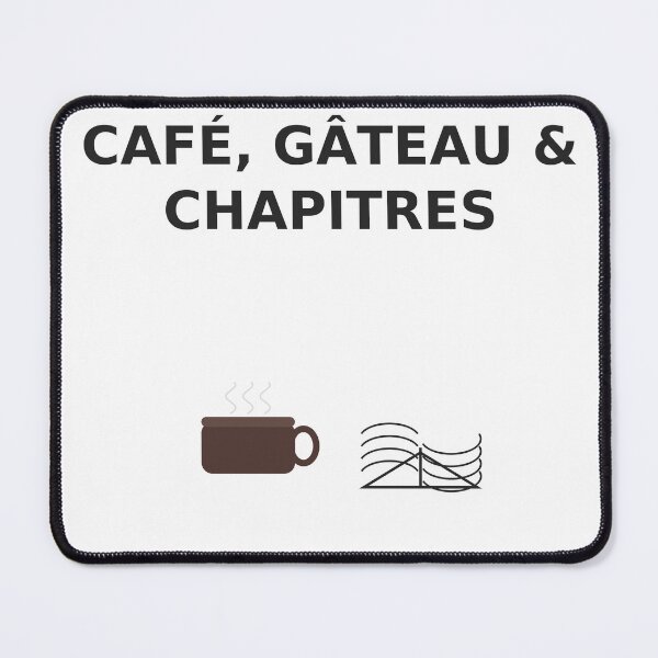Item preview, COFFEE, CAKE & CHAPTERS designed and sold by MelVibes.