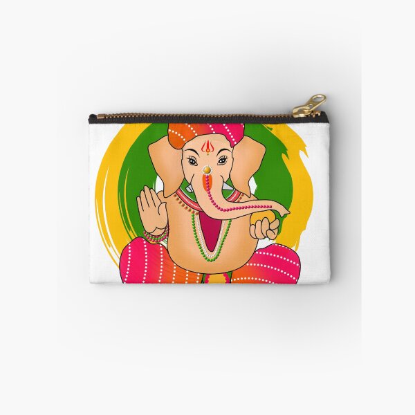 Item preview, Lord Ganesha digital painting  designed and sold by CanvasCharmHub.