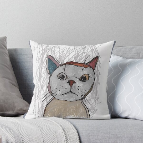 Item preview, Quirky Cat Sketch designed and sold by Fopkhosscop.