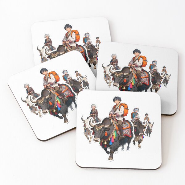 Item preview, Yaak riding group winter yaak riders  designed and sold by Gurjeetpixelart.