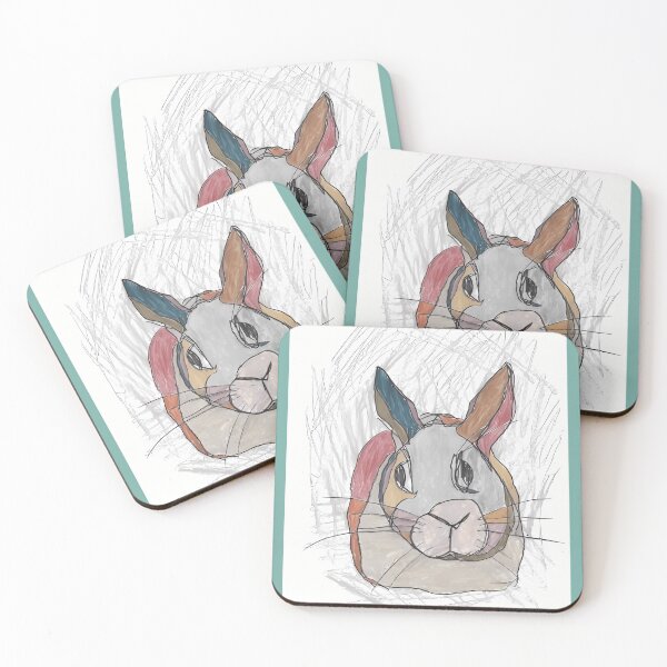 Item preview, Colorful Bunny Sketch  designed and sold by Fopkhosscop.
