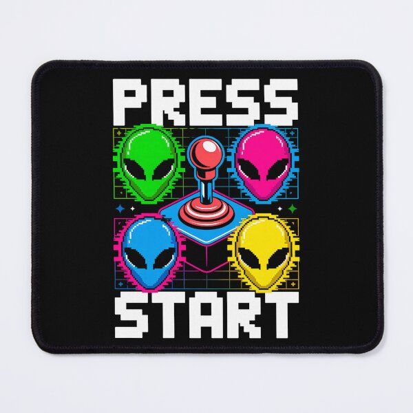 Item preview, Press Start – Retro Pixel Arcade Gaming Neon Design designed and sold by Taans-Creation.