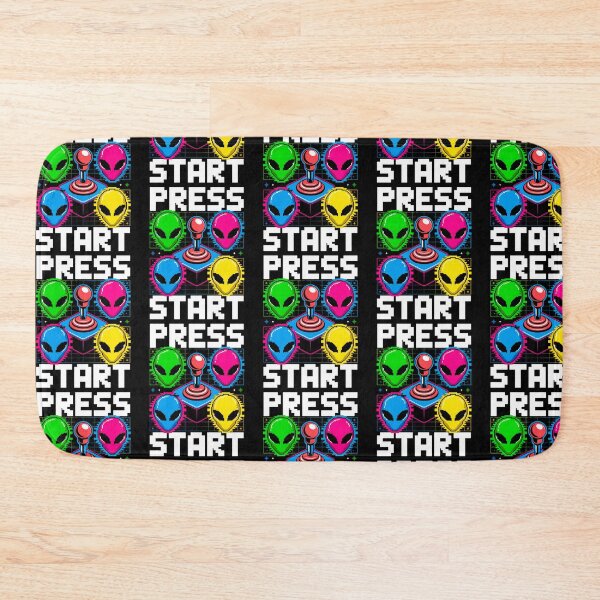Item preview, Press Start – Retro Pixel Arcade Gaming Neon Design designed and sold by Taans-Creation.