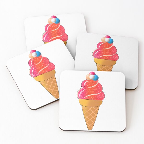 Item preview, Icecream cone design  designed and sold by CanvasCharmHub.
