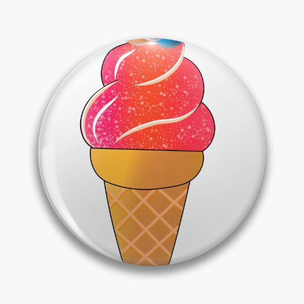 Item preview, Icecream cone design  designed and sold by CanvasCharmHub.