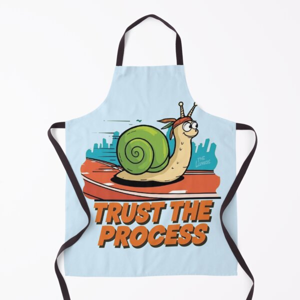 Item preview, Trust the Process Snail Motivation Quote designed and sold by MemeMakersLab.