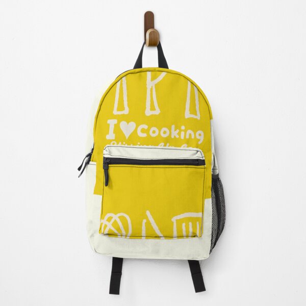 Item preview, I ♥ Cooking – Stirring Up Joy Kitchen Design-Yellow version designed and sold by Novel Works Studio.