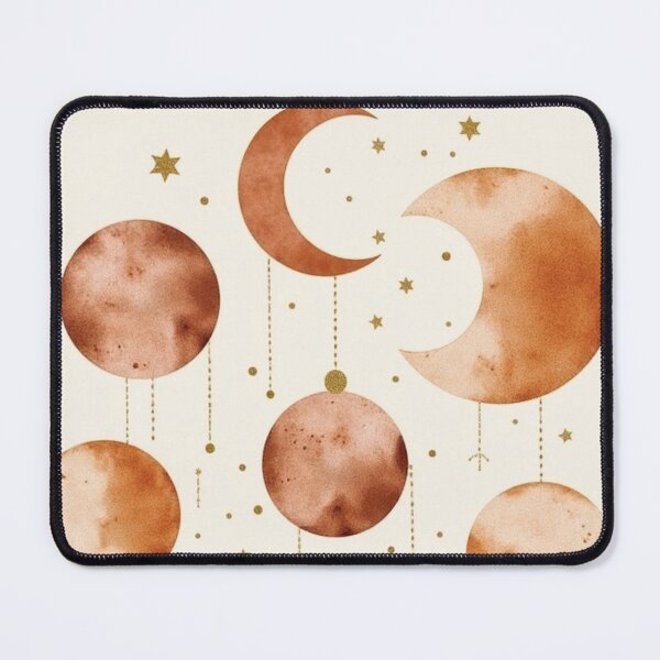 Item preview, Boho Moons and Stars designed and sold by Mary Spencer.