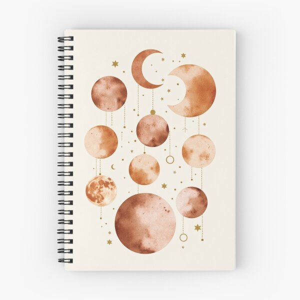 Item preview, Boho Moons and Stars designed and sold by Mary Spencer.