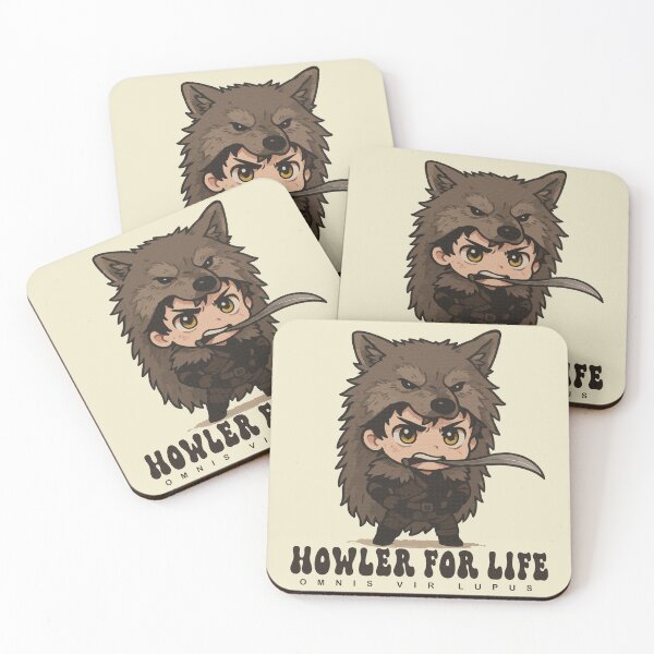 Item preview, Howler for Life vintage book red rising howlers designed and sold by RamblingsRose.