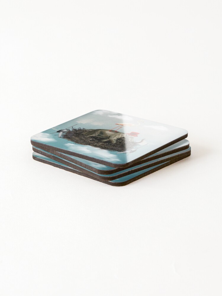 Thumbnail 4 of 5, Coasters (Set of 4), Relocation designed and sold by Design4uStudio.