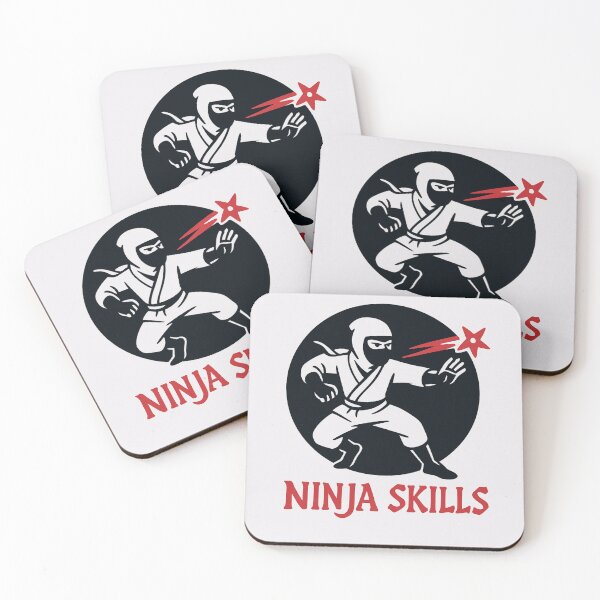 Item preview, NINJA SKILLS - Design - Unleash Your Inner Stealth  designed and sold by CleverCulture.
