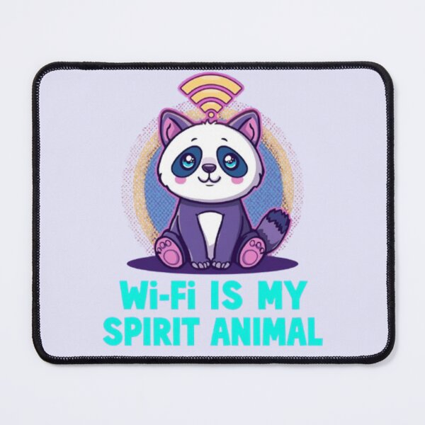 Item preview, Wi-Fi Is My Spirit Animal – Cute Panda Meme Design designed and sold by MemeMakersLab.