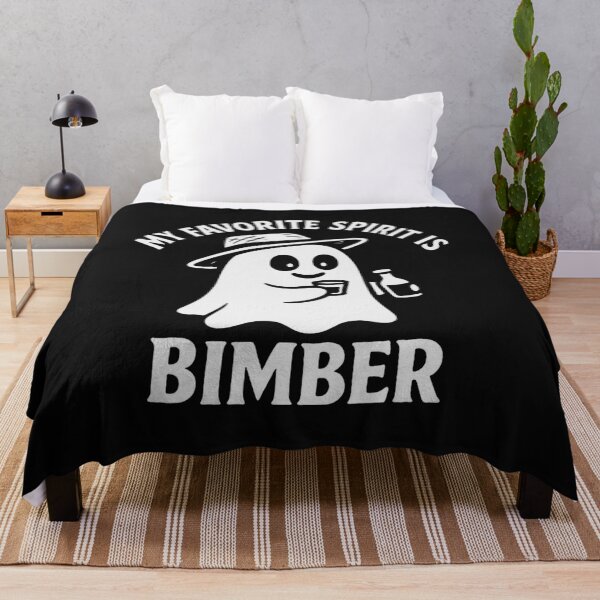 Item preview, My Favorite Spirit is Bimber | Funny Polish Humor designed and sold by Anniko Art Studio.