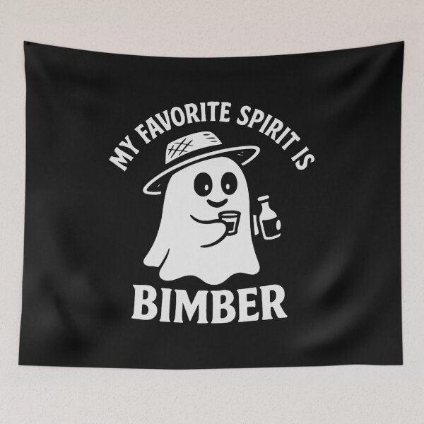 Item preview, My Favorite Spirit is Bimber | Funny Polish Humor designed and sold by Anniko Art Studio.