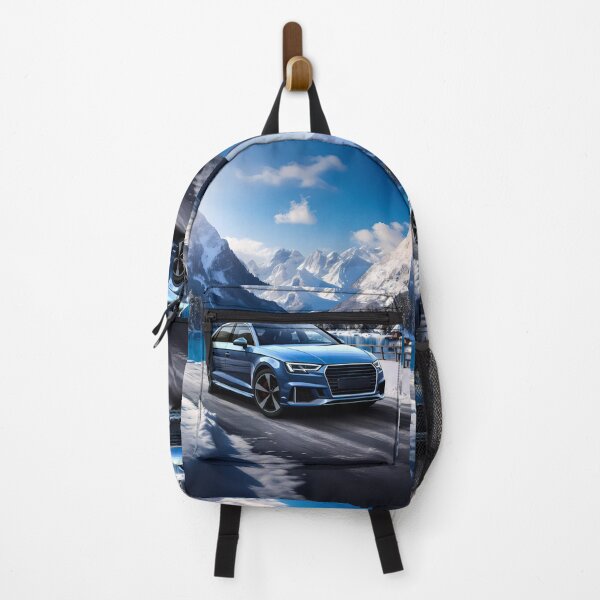 Item preview, Sleek Sedan Shines In Alpine Setting Under Clear Skies designed and sold by RevUpDesign.