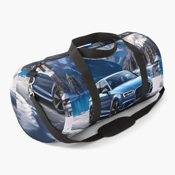 Item preview, Sleek Sedan Shines In Alpine Setting Under Clear Skies designed and sold by RevUpDesign.
