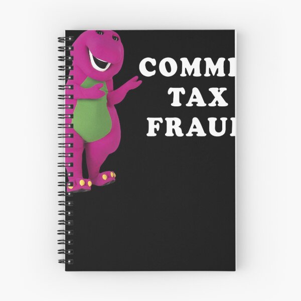Item preview, B A R N E Y-Commit-Tax-Fraud Customize  designed and sold by ShanaNolazcoca.