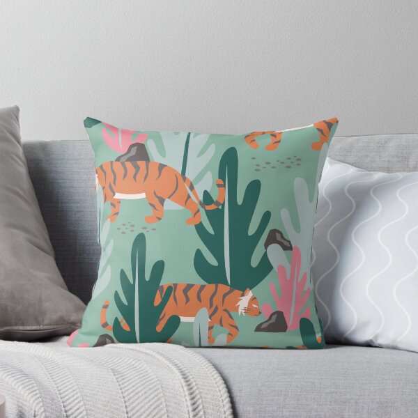 Item preview, Tiger in the jungle  designed and sold by BroccolinPeach.