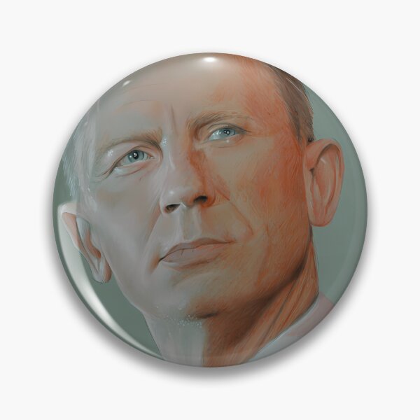 Artikelvorschau, DANIEL-CRAIG-COLOURED-ENCIL-PORTRAIT entworfen und verkauft von JamesNicholsa.