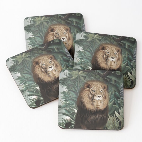 Artikelvorschau, Portrait of a lion entworfen und verkauft von Design4uStudio.