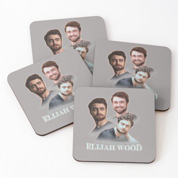 Item preview, DANIEL-RADCLIFFE-ELIJAH-WOOD-PARODY-T-SHIRT designed and sold by JamesNicholsa.