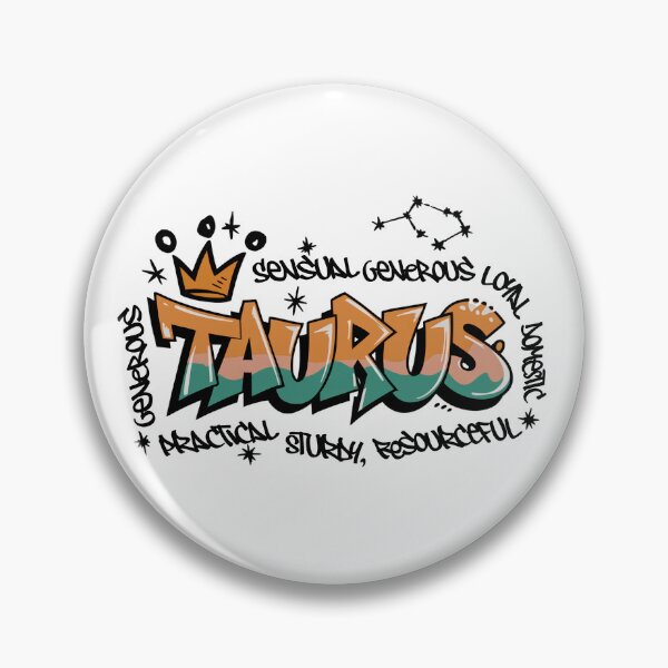 Item preview, Taurus Zodiac Personality Graphic – Astrology Star Sign Design for Loyal Taureans designed and sold by JoeZigns81.