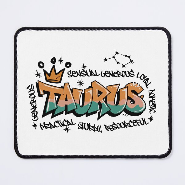 Item preview, Taurus Zodiac Personality Graphic – Astrology Star Sign Design for Loyal Taureans designed and sold by JoeZigns81.