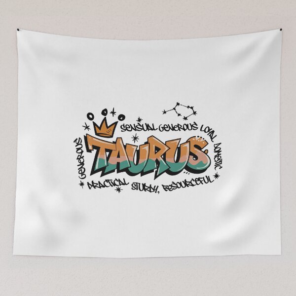 Item preview, Taurus Zodiac Personality Graphic – Astrology Star Sign Design for Loyal Taureans designed and sold by JoeZigns81.