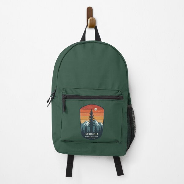 Item preview, Vintage Sequoia Kings Canyon Badge Design – National Park Adventure Sunset Art designed and sold by NoctaHike.